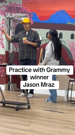 TC Academy on Instagram: "Morning practice with super talented Grammy award winner Jason Mraz. How fortunate LuMaya is for such an opportunity. Thank you Jason! @jason_mraz"