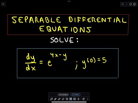Solving a Separable Differential Equation with Initial Condition