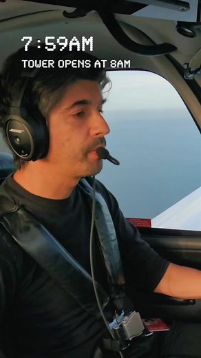 The Tower Opens During Final Approach