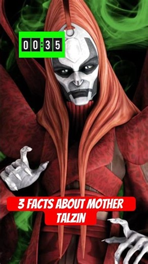 3 facts about Mother Talzin! #starwars #starwarscanon #clonewars #darthsidious #sith #starwarsfan