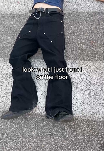 he prob slipped on a banana ore sum #clothingbrand #fashion #denim #clothes #cristalblanc