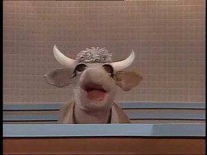 Classic Sesame Street - Sesame Street Nightmare News With Gladys The Cow And Buster The Horse 1985