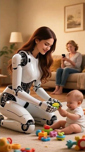 24/7 Baby Care with a Perfect Robot Nanny #robot