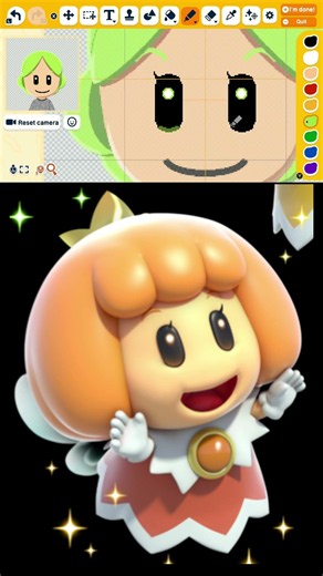 How to make Orange Sprixie Princess from Super Mario 3D World #sprixieprincess #supermario3dworld