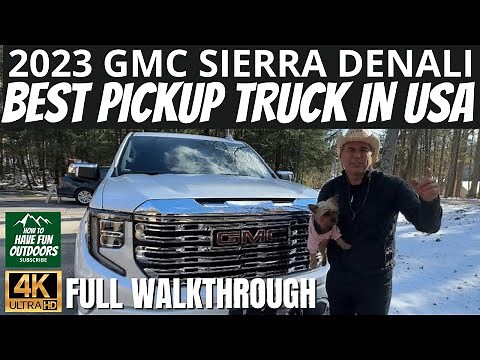 2023 GMC Sierra 1500 Denali Walkthrough and Tour in 4K!