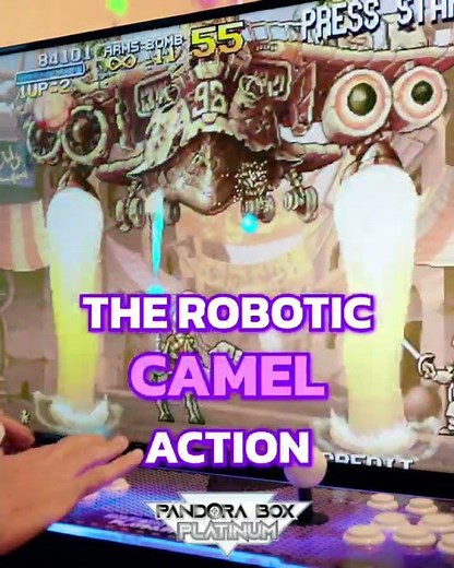 Arcade Game Features Massive Bosses and Vehicles #shorts