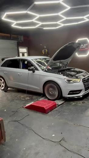 Audi A3 1.4Tfsi Stage 1 Remap On The Dyno Here tofay #tuningcar #audidtm #autotuning #quattroworld