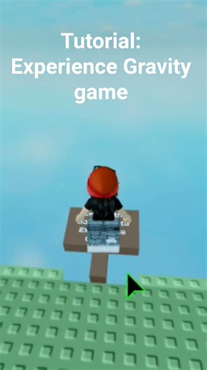 Tutorial: Experience Gravity game #roblox