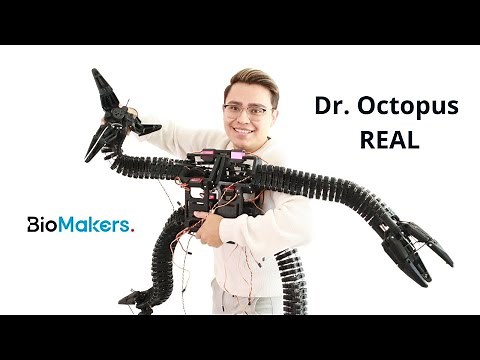 Tentáculos Dr. Octopus robóticos - Pruebas