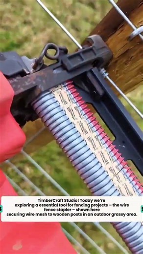 Wire Fence Stapler Tool: Specs, Pros, Cons & Productivity Impact | Educational Short"