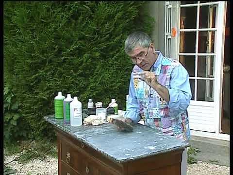 How to detach, polish, crystallize marble