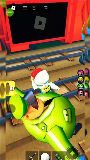 Biggest Noob move ever 🤡#roblox #subwaysurfs #gaming