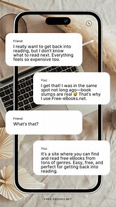 Book cravings but no budget? 📚😉 Find free eBooks in every genre on Free-eBooks.net and fall back in love with reading—no cost, no pressure. 👉 Start reading for free at Free-eBooks.net #freeebooks #booklovers #readingtime #BookDiscovery #readerscommunity #foryoupageシ #reelsfyp | Free-eBooks