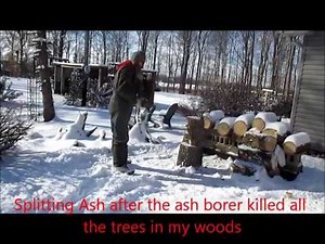 Wood Splitting 101 (Wedge & Maul)