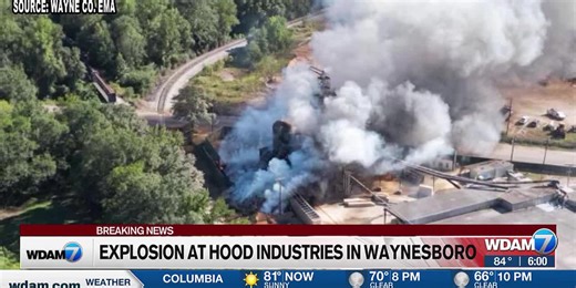 Dustbin explodes at Hood Industries, Wayne Co. EMA confirms