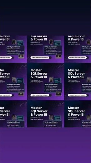 Master SQL Server & Power BI | Learn from Basics to Real-World Projects 🚀
