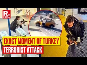 Turkey Terror Attack: Video Captures Exact Moment Terrorist Storm in TUSAS, Ankara Defence Facility
