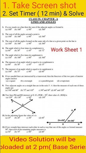 #6 Base Series | R D Sharma Class 9 Maths Chapter 6 MCQ with Solution Term 1 #NCERT #Class9th