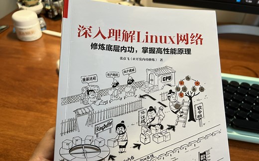 【豆瓣7.7】要搞懂操作系统是如何处理网络连接的，我推荐《深入理解Linux网络》