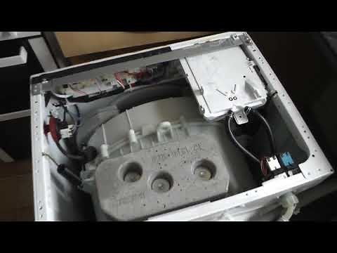 Washing machine access panel ~ how to access parts for troubleshooting testing