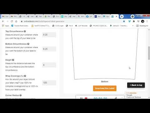 Tutorial - Creating a Custom Tapered Tumbler Template
