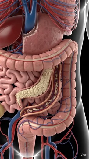 How Rice Is Digested Inside the Human Body #medicalAnimation#DigestiveSystem#RiceDigestion#Health