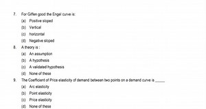 For a Giffen good, the Engel curve is:   (a) Positive sloped ... | Filo