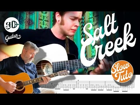 🎸 Hugh D Guitar – Salt Creek by Billy Strings 🟧 SLOW TUTO + Full TAB