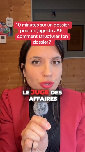 Atelier en ligne pour un dossier clair au JAF