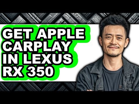 How to Get Apple Carplay in Lexus Rx 350 (full Guide)