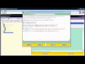 POSTPROCESSOR BUILDING - "Tool Command Language (TCL) - Part 4: More on IF Statements"