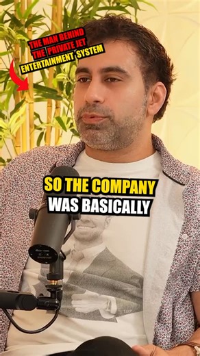 The man behind the private jet entertainment system | Neville Medhora