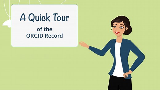 A Quick Tour of the ORCID Record