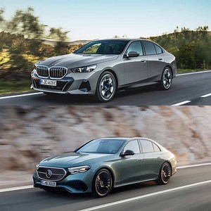 Photo Comparison: 2024 BMW 5 Series vs 2024 Mercedes E-Class