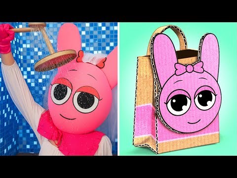Sprunki Paper World 🌈 Crazy Cardboard Adventures & DIY Fun! 🎨🏠