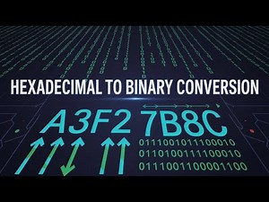 Hexadecimal To Binary Conversion | Hexa To Binary | Number System | Computer Science (Hindi/Urdu)