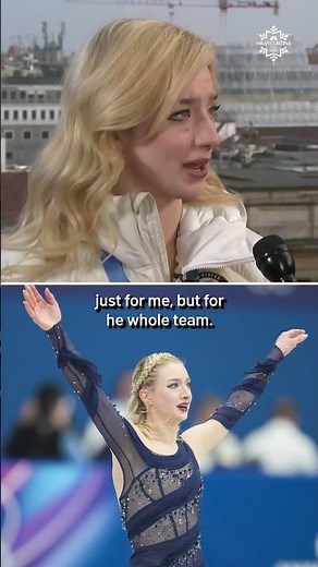 Why Amber Glenn didn't enjoy her first skate during her Olympic debut | NBC New York