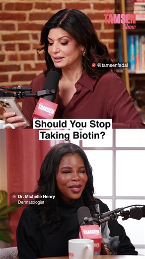 Biotin is one of the most commonly used hair supplements, but does it actually work? Hair expert Dr. Michelle Henry explains the science behind why taking large doses of biotin might do more harm than good. For more hair hacks, listen to the full conversation with Tamsen Fadal and Dr. Michelle Henry: "The Hair Loss Doctor: What Works (And What’s a Waste)", available now on The Tamsen Show wherever you listen to podcasts. Or, watch on YouTube.🧡 https://www.youtube.com/watch?v=qo3vNirImYM | The T