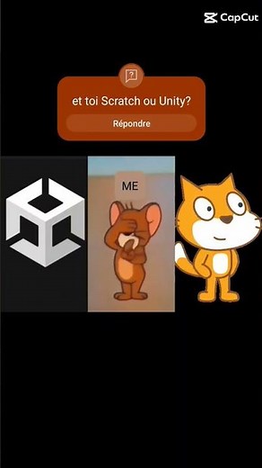 Scratch ou Unity pour coder? Abonne toi la team Scratch ! #scratch #code #unity