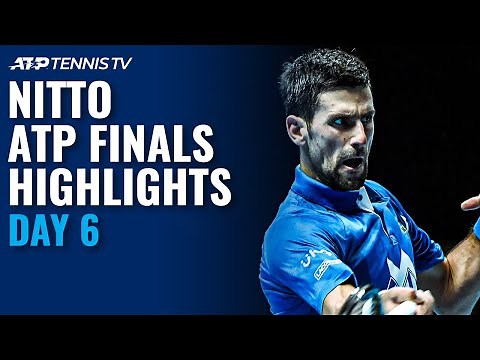 Djokovic v Zverev; Medvedev v Schwartzman | Nitto ATP Finals 2020 Highlights Day 6