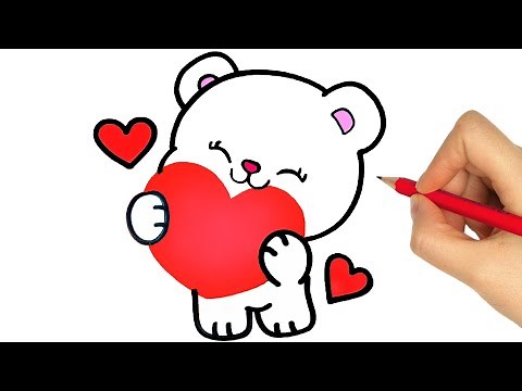 COME DISEGNARE UN ORSETTO FACILE