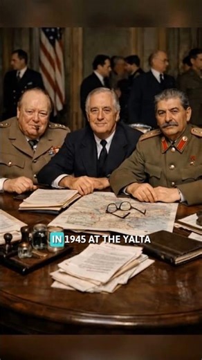 Stalin’s Dark Joke at Yalta 🤯#History #WW2 #Churchill #Stalin #YaltaConference #HistoricalJokes