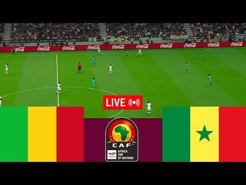 Mali vs Sénégal EN DIRECT⚽ Coupe d'Afrique des Nations CAF 2025 Match complet - Simulation jeu vidéo