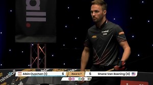 DRAMA!!! Shane Van Boening is now on the hill after trailing Albin Ouschan 6-3! @PredatorCues #PremierLeaguePool | Matchroom Pool
