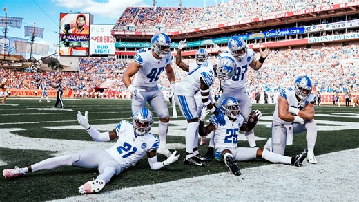 Lions at Buccaneers: Full highlights