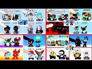 The Best Friday Night Funkin' Animations On YouTube - Anime Chibi Fnf vs Finger Compilation !