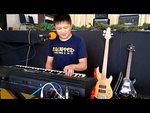 Review, Tutorial / Cara menyambungkan Soundcard V8 ke Mixer Sound, dengan keyboard & bisa recording