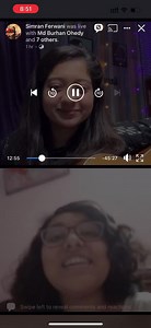 100K views · 6.4K reactions | Ajker live er theke kichu muhurto. Thank you amake eto bhalobashar jonne. Asha korchi agami live gulo te aro onek lok join korben  | Simran Ferwani | Facebook