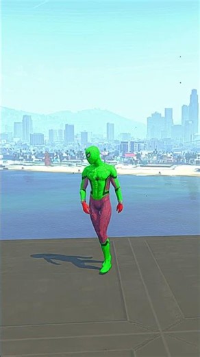 GTA 5 Epic Spiderman Ragdolls | Jumps / Fails ep.1740 #shorts