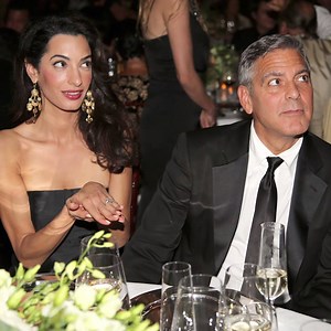 720K views · 4K reactions | Could George and Amal Clooney *be* any more adorable and in love? So cute. | Marie Claire | Facebook